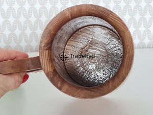 เหยือกไม้เป็นมิตรกับการเดินทางขนาดใหญ่วัสดุธรรมชาติน้ำหนักเบาและมีสไตล์โดย tradebyd - Product Image 6