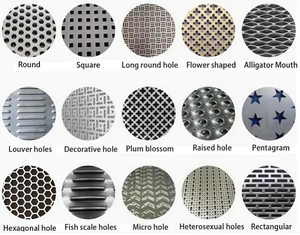 Panneau en tôle perforée <span class=keywords><strong>d</strong></span>écorative industrielle galvanisée et treillis métallique perforé - Product Image 4