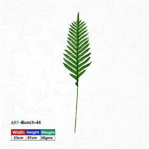 Tallo de Hoja de Palma Artificial – Hoja Tropical Falsa Realista para Decoración del Hogar y Eventos - Product Image 1