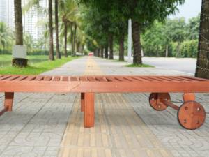 Outdoor Acacia <b>Wooden</b> Lounge <b>Chair</b> Foldable Waterproof Relax <b>Chair</b> - Product Image 6