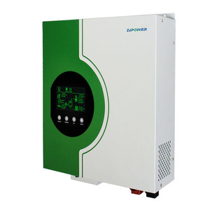 Inversor Solar Monofásico Verde de 3000W 230V AC con Pantalla Digital, Convertidor de Energía para Sistemas de Almacenamiento de Energía Doméstica - Product Image 1