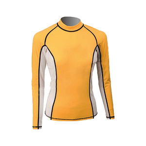Traje de Baño Rash Guard Personalizable para Hombre, Manga Larga, Transpirable, de Secado Rápido, Spandex/Poliéster Elástico, Sublimado en los Brazos - Product Image 1