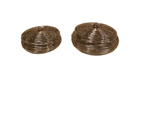 Soporte de diseño de alambre de aspecto de lujo, cuenco de metal para servir con el último diseño, cuencos para servir en la mesa, ocasión de boda - Product Image 5