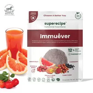 Topkwaliteit Immuunsappoeder Met 20x Vitamine C-Gehalte Grapefruit & Acerola Cherry Puur Fruit Extract Poeder Klaar Om Te Drinken