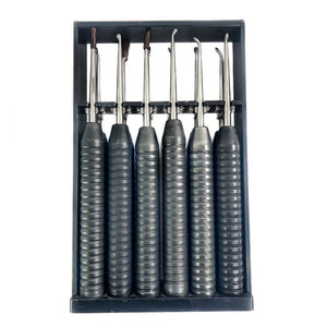 Instrument médical de support de curette pour la stérilisation et le stockage faits d'acier inoxydable pour l'usage répété d'autoclave - Product Image 1