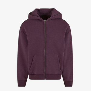 Sudadera con Capucha y Cremallera de Manga Larga, 100% Algodón, Corte Regular, Personalizable al por Mayor, para Hombre, Ropa Casual de Invierno, con Logotipo Personalizado - Product Image 5