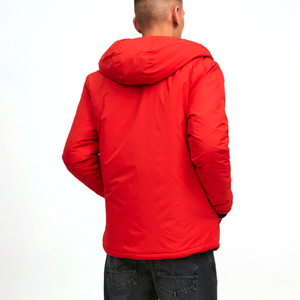 New Winter Men Windbreaker <b>Jacket</b> <b>Slim</b> <b>Fit</b> Hooded Stand Collar Breathable Windproof Eco-Friendly Quick Dry Anti-Bacterial for - Product Image 2