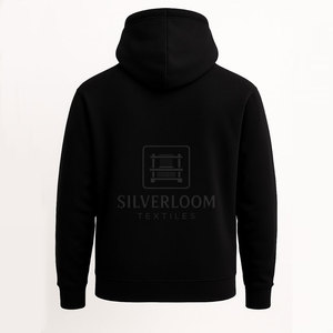 Sudadera con capucha hecha a medida con logotipo bordado en el pecho | Sudaderas con capucha de moda para Hombre | Venta al por mayor de fábrica OEM/ODM - Product Image 4