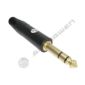 Connettore <span class=keywords><strong>Jack</strong></span> in metallo da 6.35mm connettore <span class=keywords><strong>Jack</strong></span> Audio con foro 2 connettore <span class=keywords><strong>Jack</strong></span> a contatto 6.35mm cavo di montaggio presa <span class=keywords><strong>Stereo</strong></span> 2 poli - Product Image 1