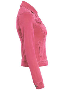 Veste en jean d'hiver pour femmes tendance de haute qualité, couleur noire décontractée, tricotée, personnalisable, vente en gros à bas prix, 100% - Product Image 4