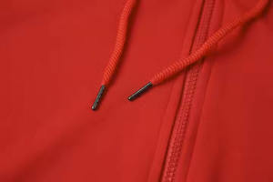 Sudadera con capucha personalizada con cremallera para hombre fina de primavera y otoño Servicio promocional personalizado Impresión de logotipo Sudadera con capucha para hombre - Product Image 4