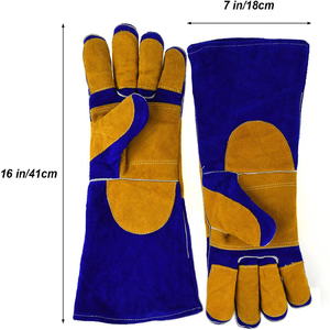 ถุงมืองานเชื่อมถุงมือหนังวัวแบบแยกสำหรับฤดูหนาวถุงมือทำงาน2025ใหม่ - Product Image 3