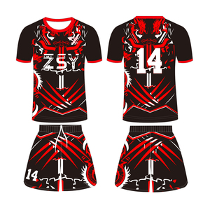 ชุดเสื้อฟุตบอลระบายอากาศเสื้อเจอร์ซีย์ทีมฟุตบอลออกแบบได้ตามต้องการชื่อทีมฟุตบอลออกแบบได้ตามต้องการ - Product Image 2