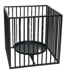 Portavelas Redondo de Hierro Estilo Industrial, Base Dorada para Velas de Té, Centro de Mesa Elegante para Navidad y Bodas - Product Image 4