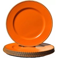 Assiette de Présentation Moderne en Laiton Doré Antique, Qualité Alimentaire, Lavable, Écologique, Couleur et Logo Personnalisables, Décoration de Table