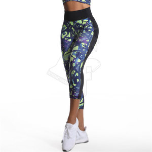 ชุดโยคะพิมพ์ลายสำหรับผู้หญิงวัสดุอ่อนนุ่มช่วยพยุงและใส่สบายสำหรับโยคะและฟิตเนส - Product Image 6