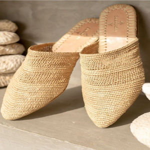 Sandalias y Zapatillas de Rafia Hechas a Mano en Marruecos, Económicas y Ecológicas, Calzado Tejido para Hombre y Mujer, Venta al Por Mayor Directa de Fábrica - Product Image 3