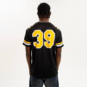 ODM, malla personalizada de poliéster, malla transpirable de alta calidad, secado rápido, diseño personalizado, camiseta de fútbol a la venta - Product Image 4