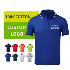 Polos personalizados OME de alta calidad al por mayor, 100% algodón, 16 colores, camiseta de Golf lisa, Polo transpirable en blanco para hombre, logotipo personalizado - Product Image 5