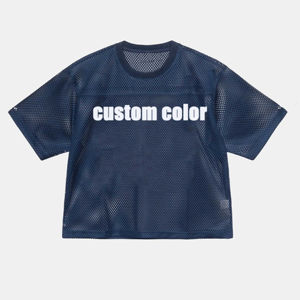 Top Beste Hoge Kwaliteit Heren Amerikaanse Ademende Mesh Voetbal Jersey Sublimatie Voetbalshirt Voetbalshirt Soccer Wear Mesh Jersey - Product Image 4