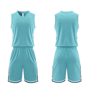 Tenues de basketball respirantes et antibactériennes 100 % polyester, dernière conception, très demandées, pour adultes, grandes tailles, vêtements d'entraînement - Product Image 1