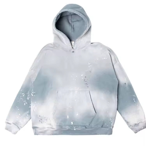 100% Cotton Winter Custom Printed Embroidered Oversized Drop-Shoulder Pocket Design Eco-Friendly Fashion Pullover Hoodie - Product Image 3