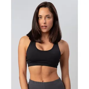 T-shirt promotionnel de fitness en calicot pour femmes, idéal pour les articles de sport - Product Image 1