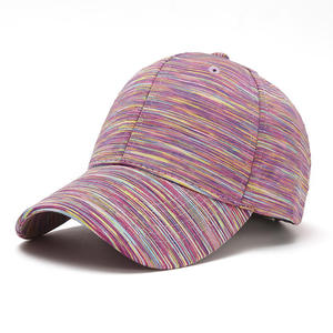 Factory Wholesale Custom Blank Cotton Sport Hats 6 Panel <b>Plain</b> <b>Baseball</b> <b>Cap</b> Solid Color <b>Caps</b> Breathable Lightweight Sports - Product Image 5