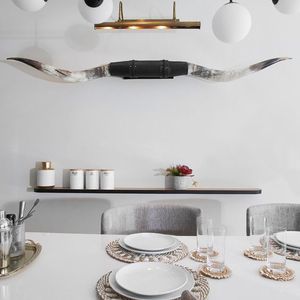 Long Horn Home Decor pour l'entrée et le salon - Product Image 4