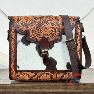 Nouveau Sac à Main Femme en Cuir de Vachette Fait Main par des Fabricants, Design Luxe, Haute Qualité, Style Vintage, Sac à Bandoulière pour Femmes - Product Image 1