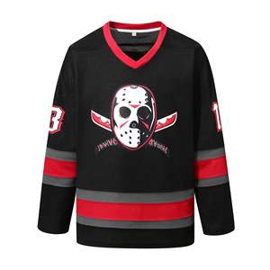 Maillots de hockey sur glace sublimés sur mesure OEM uniformes de hockey sur glace avec logo personnalisé maillots de style hockey sur glace - Product Image 2