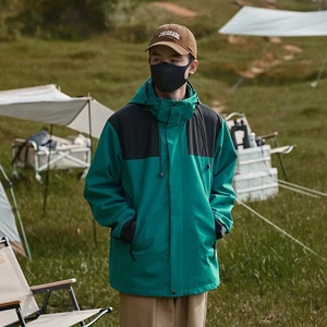 Chaqueta Cortavientos Transpirable e Impermeable para Hombre y Mujer, de Poliéster con Forro de Malla, Tallas Grandes, Chaquetas para Exteriores - Product Image 6