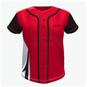 Camiseta de béisbol transpirable de secado rápido de alta calidad, ropa deportiva cómoda que incluye opciones de talla grande a la venta - Product Image 3