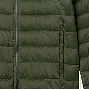 Veste d'hiver en toile à bulles sur mesure, best-seller, prix de gros, position du logo sur le devant - Product Image 6