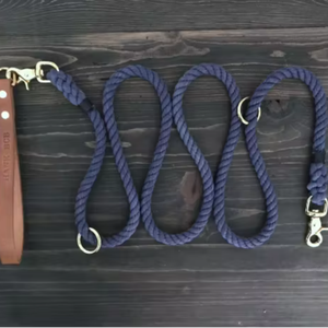 Laisse et collier de chien de couleur unique, laisse de chien Ombre, laisse de chien tout-en-un, laisse mains libres polyvalente, cadeau de noël, meilleur - Product Image 1