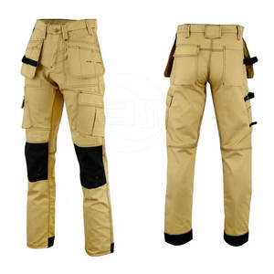 Pantalon mécanicien/Cargo pour hommes Offre Spéciale séchage rapide léger entièrement personnalisable 100% coton taille moyenne technique teint uni - Product Image 1
