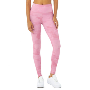 Direct Factory Sale High Quality Women's High-Waisted Breathable Yoga <b>Leggings</b> Soft Fleece Material Casual Wholesale Supply - Product Image 1