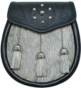 Eoin Winston Sports Style Européen Américain Pochette Sporran à motif Nœud Celtique avec détails de chaîne en argent pour toutes les saisons - Product Image 4