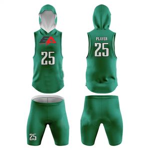 Uniforme de fútbol 7v7 Jersey y pantalón corto para adultos Tela de compresiones completamente sublimada 7v7 Set - Product Image 1