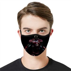Mascarilla Facial Sublimada de Superhéroe, Cubre Rostro con Logotipo Personalizado, Accesorio de Moda con Orejeras, Poliéster/Algodón 160g - Product Image 6
