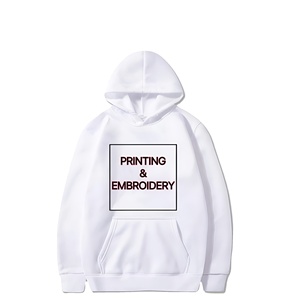 Sudaderas con capucha para hombre con logotipo estampado personalizado Unisex 350 GSM algodón polar 500 GSM grueso francés Terry sudaderas de gran tamaño - Product Image 2