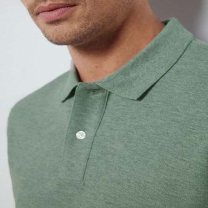 Polos pour hommes Vêtements de sport de haute qualité T-shirts polo unis personnalisés Chemises homme respirantes en coton de grande taille à des prix abordables - Product Image 5