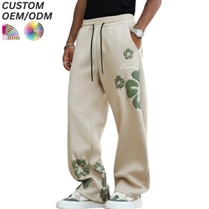 Pantalones de invierno para hombre de talla grande, holgados, con cordón, cintura media, de algodón, cálidos, informales, con logotipo personalizado, soporte OEM ODM para fabricación de marca - Product Image 6