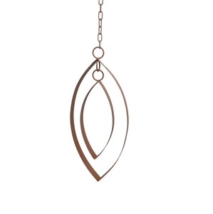 Artículo colgante decorativo de Metal con acabado plateado de diseño moderno para Navidad decorativo hecho a mano directo de fábrica al por mayor a granel - Product Image 1