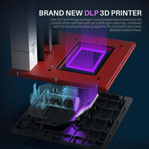 Impresora 3D de Resina DLP ELEGOO Mars 4, Impresora Automática Industrial para Laboratorios Dentales/de Joyería, Tecnología de Moldeo LCD/SLA/SLM, PLA - Product Image 3