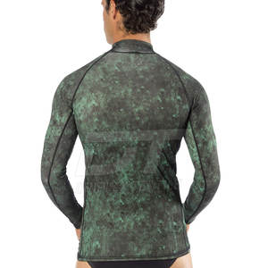 Conception personnalisée de votre propre Rush Guards à manches longues meilleure qualité en ligne hommes Rash Guards - Product Image 3