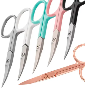 ANAAIF, las mejores tijeras de manicura rosa para uñas, tijeras para cutículas de alta calidad, hoja afilada curvada de acero inoxidable para herramientas de corte de uñas - Product Image 5