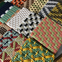Rotin coloré le plus vendu, qualité supérieure, rotin naturel teint pour la décoration et l'artisanat