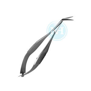 Vannas en acier inoxydable à pointes aiguisées inclinées vers le côté, qualité chirurgicale - Product Image 6