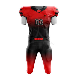 Uniforme de Fútbol Americano de Manga Corta, Transpirable, Talla Grande, en Oferta, Ideal para Entrenamientos, Partidos y Eventos Deportivos - Product Image 2